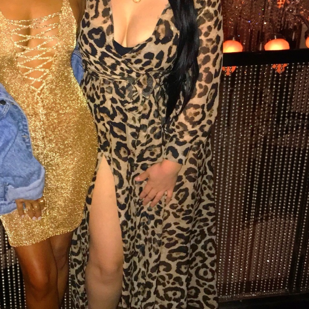 Naked Wardrobe Leopard Maxi